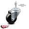 Service Caster 3.5 Inch Hard Rubber Wheel Swivel 3/8 Inch Threaded Stem Caster SCC-TS20S3514-HRS-381615 - alternate 1